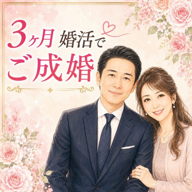 他結婚相談所で30回以上お見合いした女性が、福岡の結婚相談所マゼンダに移籍して3ヶ月でご成婚です。