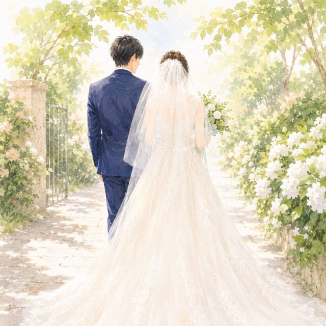 「料金は気になった。でも、一生の投資だと思った」—成婚会員が結婚式当日に伝えたこと